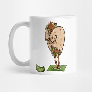 Taco Getting out of Bath Mug